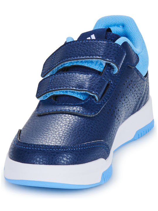 Tensaur Hook Loop Kids Sneakers with Scratch Dark Blue / Cloud White / Blue Burst