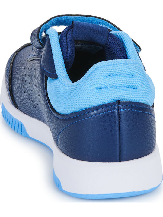 Tensaur Hook Loop Kids Sneakers with Scratch Dark Blue / Cloud White / Blue Burst