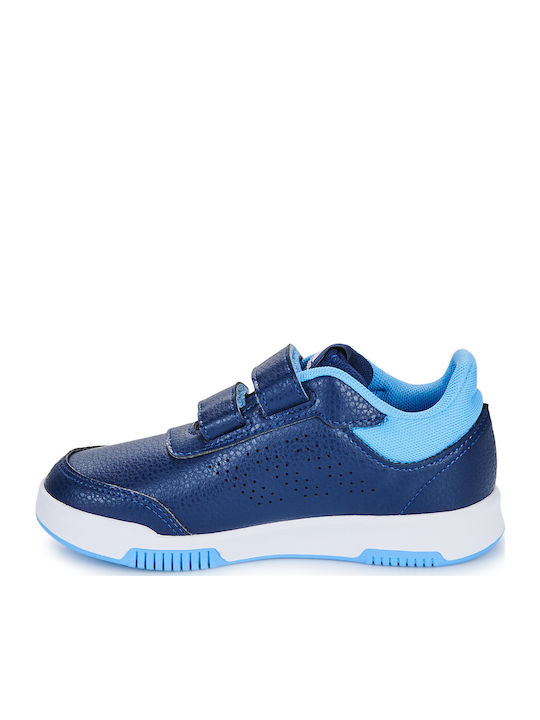 Tensaur Hook Loop Kids Sneakers with Scratch Dark Blue / Cloud White / Blue Burst