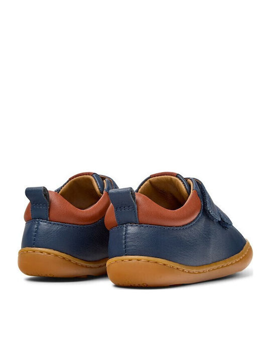 PEU CAMI Kids Sneakers High with Scratch Blue