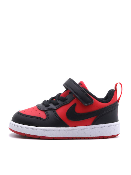 Court Borough Παιδικά Sneakers με Σκρατς Κόκκινα DV5458-600