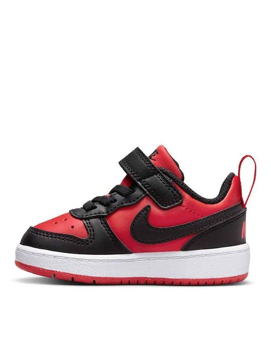 Court Borough Παιδικά Sneakers με Σκρατς Κόκκινα DV5458-600