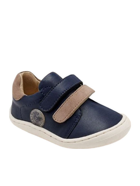 Παιδικά Sneakers με Σκρατς Navy Μπλε