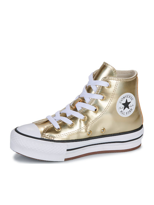 CHUCK TAYLOR ALL STAR Παιδικά Sneakers High Χρυσά