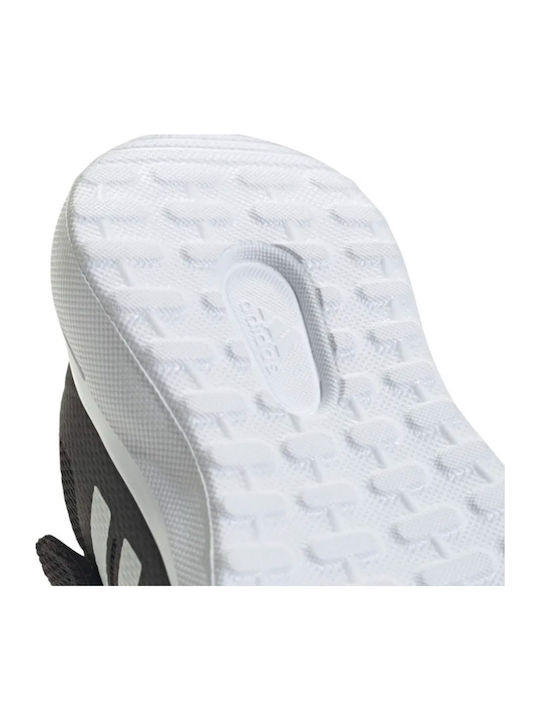 Fortarun 2.0 Kids Sports Shoes Running with Hoop & Loop Closure Black