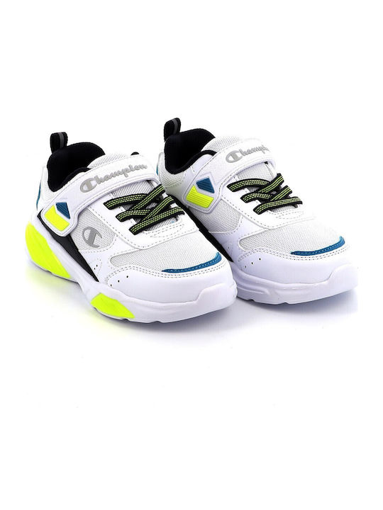 Wave B Ps Παιδικά Sneakers με Σκρατς Λευκά