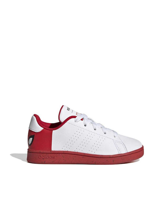 Marvel Advantage Spider-Man Lace Kids Sneakers White