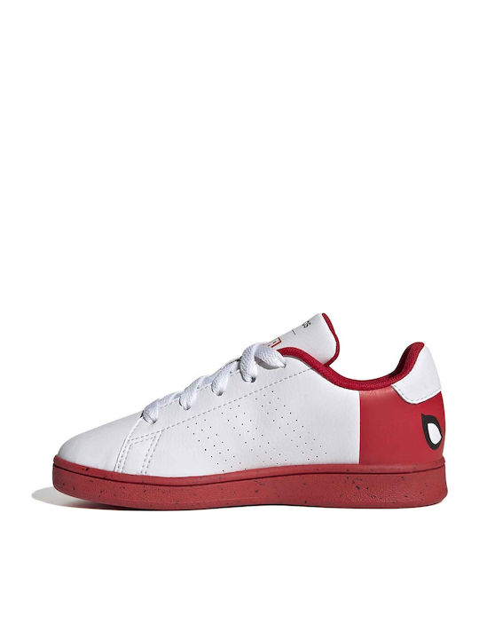 Marvel Advantage Spider-Man Lace Kids Sneakers White