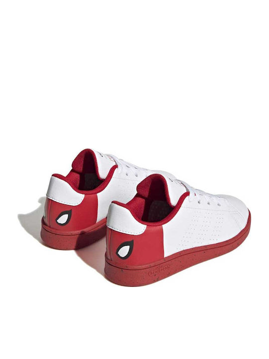 Marvel Advantage Spider-Man Lace Kids Sneakers White