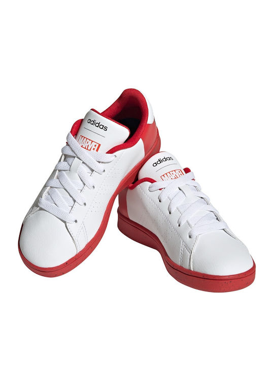 Marvel Advantage Spider-Man Lace Kids Sneakers White