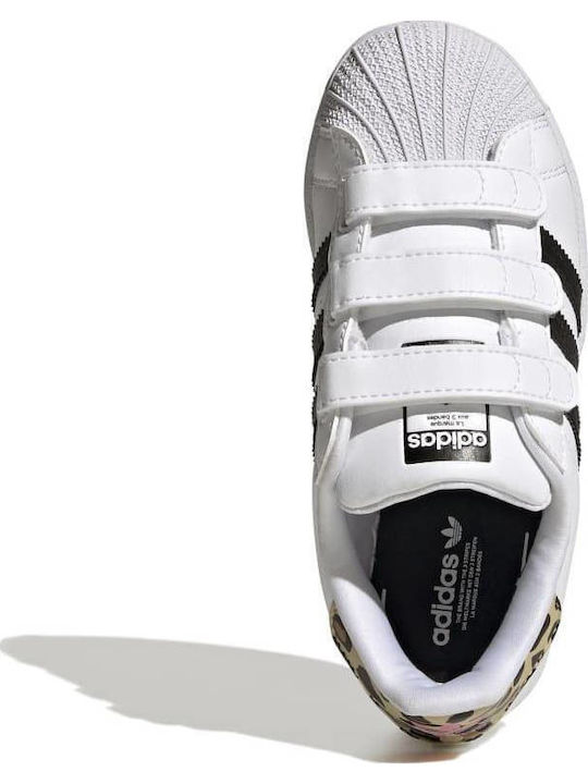 Superstar Superstar Kids Sneakers with Scratch Cloud White / Core Black / Blue