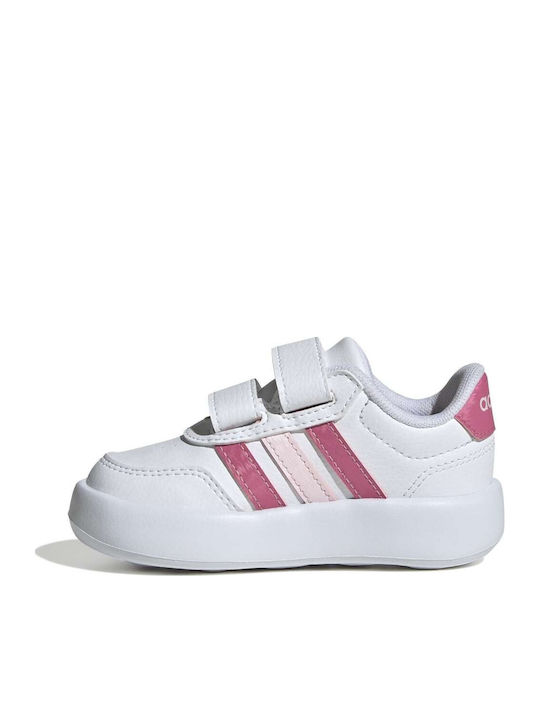 Breaknet 3.0 Cf Kinder Sneakers mit Klettverschluss Weiß