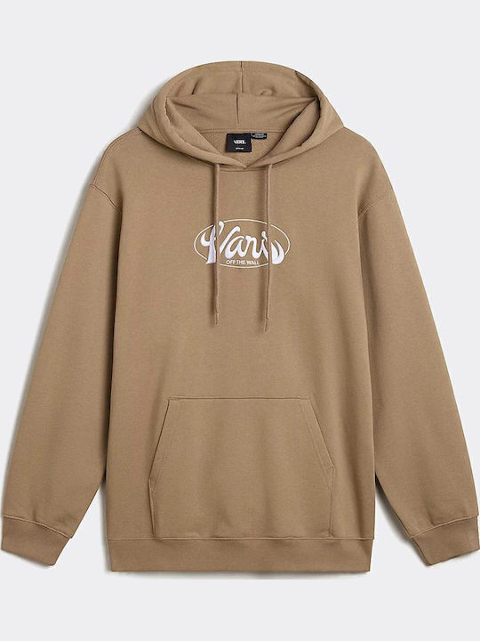 Vans Φούτερ Μπεζ με Κουκούλα