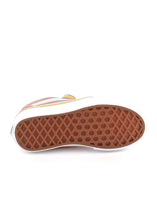Uy Old Skool V Kids Sneakers with Scratch Orange