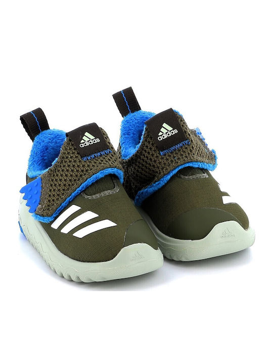 Suru365 Παιδικά Sneakers με Σκρατς Focus Olive / Cloud White / Shadow Olive