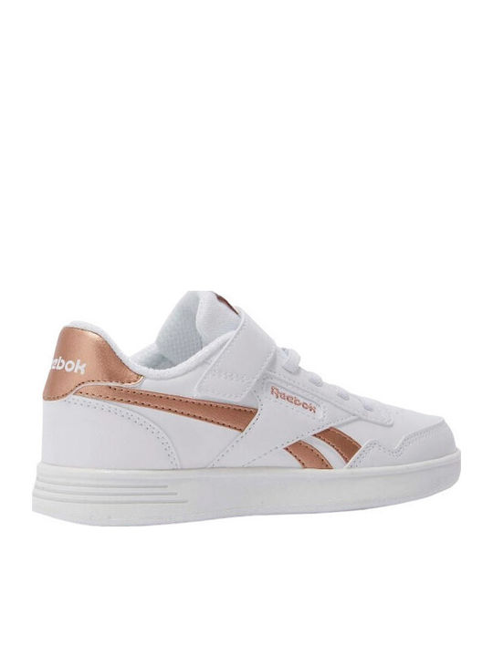 Court Παιδικά Sneakers με Σκρατς Λευκά