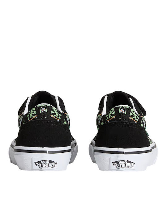 Old Skool V Kids Sneakers with Scratch Black