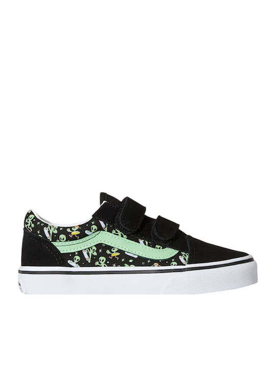 Old Skool V Kids Sneakers with Scratch Black