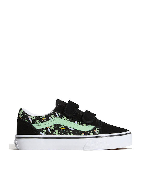 Old Skool V Kids Sneakers with Scratch Black