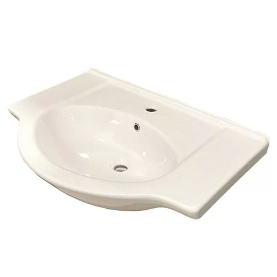 Drop Πάγκος με Νιπτήρα & Καθρέπτη με Φως Μ71xΒ33xΥ80cm Slavona Oak Drop Πάγκος με Νιπτήρα & Καθρέπτη με Φως Μ71xΒ33xΥ80cm Slavona Oak