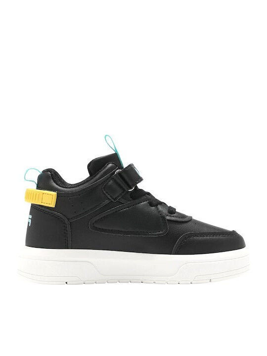 Memory Ayo Παιδικά Sneakers με Σκρατς Μαύρα
