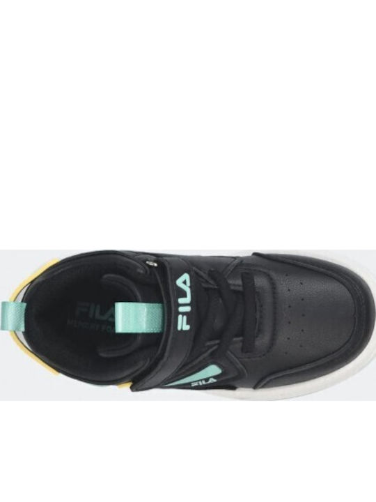 Memory Ayo Παιδικά Sneakers με Σκρατς Μαύρα