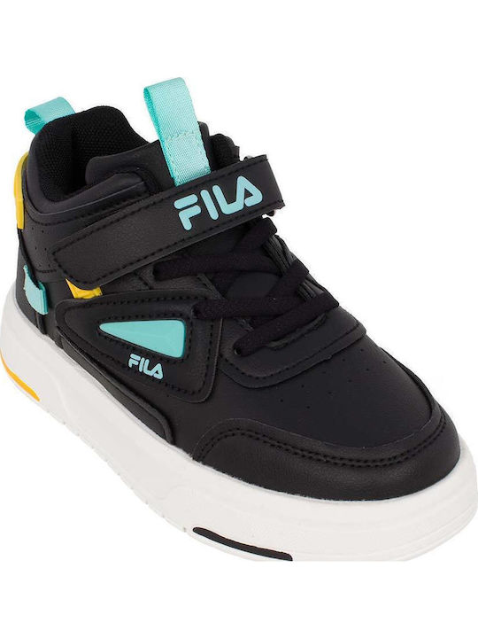 Memory Ayo Παιδικά Sneakers με Σκρατς Μαύρα