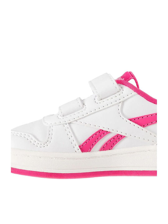Royal Prime Kids Sneakers with Scratch White
