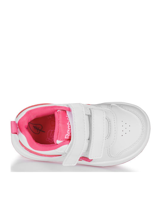 Royal Prime Kids Sneakers with Scratch White