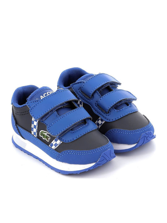 Partner Παιδικά Sneakers με Σκρατς Μπλε