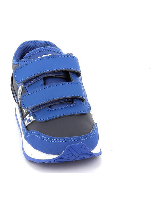 Partner Παιδικά Sneakers με Σκρατς Μπλε