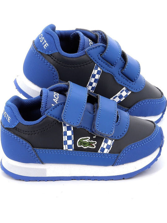 Partner Παιδικά Sneakers με Σκρατς Μπλε