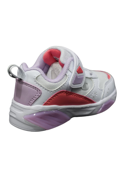 Wave G Kids Sneakers with Scratch White