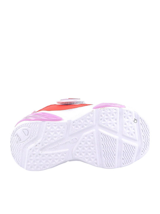 Wave G Kids Sneakers with Scratch White