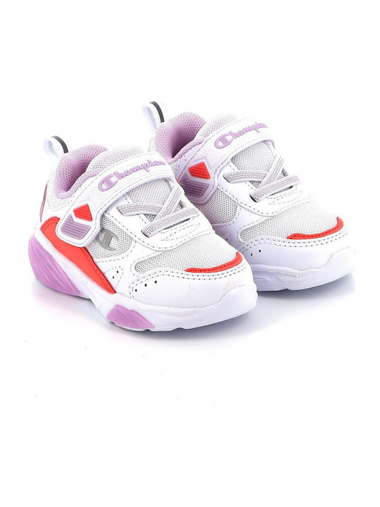 Wave G Kids Sneakers with Scratch White