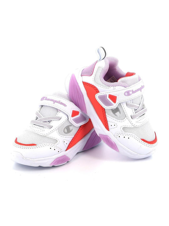 Wave G Kids Sneakers with Scratch White