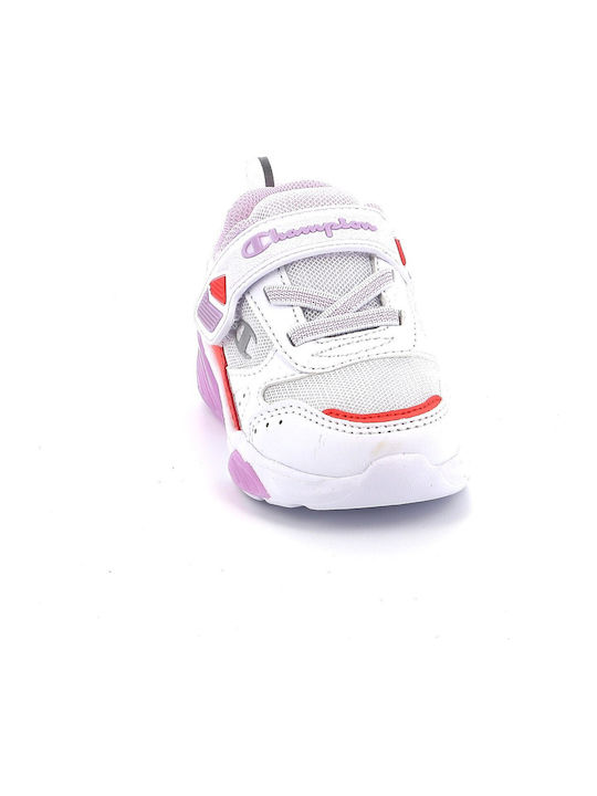 Wave G Kids Sneakers with Scratch White