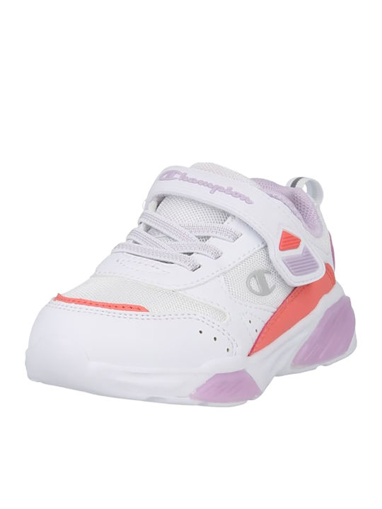 Wave G Kids Sneakers with Scratch White