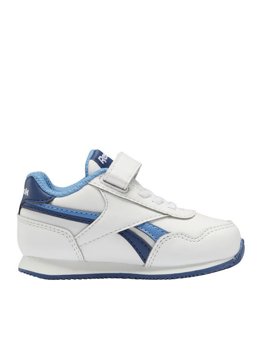 Royal Classic Kids Sneakers with Scratch Cloud White / Batik Blue / Essential Blue