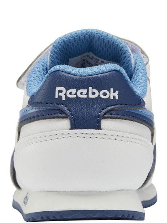 Royal Classic Kids Sneakers with Scratch Cloud White / Batik Blue / Essential Blue
