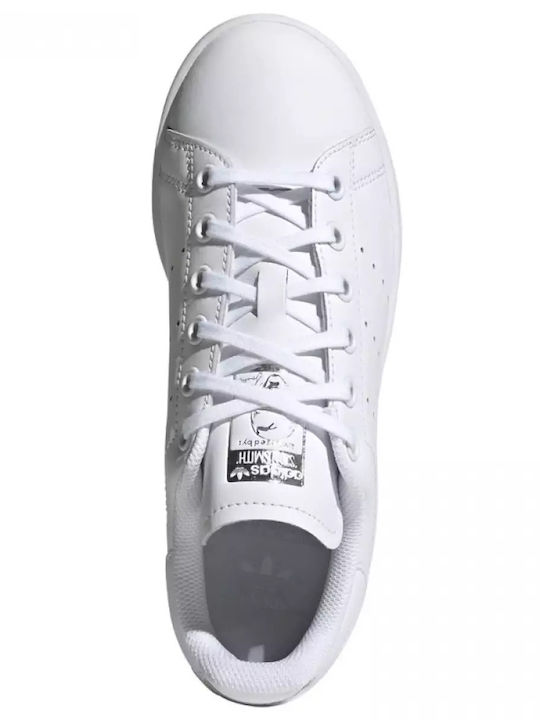 Stan Smith Stan Smith GS Încălțăminte sport Joasa pentru copii Alb Noros / Argintiu Metalizat