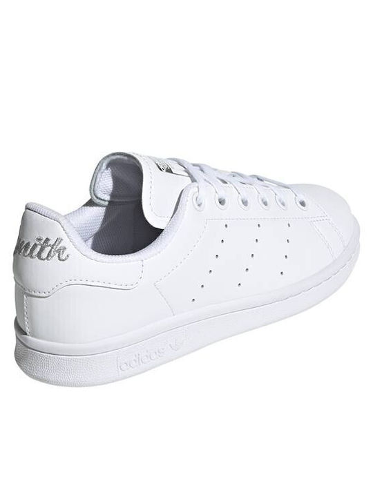 Stan Smith Stan Smith GS Încălțăminte sport Joasa pentru copii Alb Noros / Argintiu Metalizat