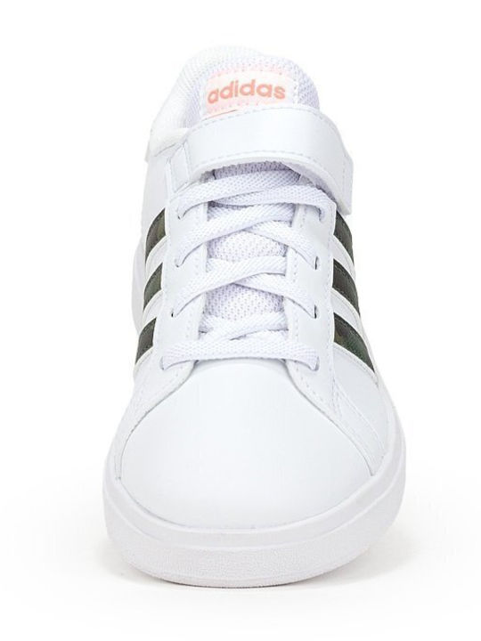 Grand Court GRAND COURT 2.0 Детски маратонки Low Cloud White / Screaming Orange