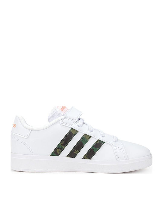 Grand Court GRAND COURT 2.0 Детски маратонки Low Cloud White / Screaming Orange