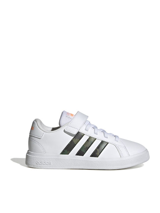 Grand Court GRAND COURT 2.0 Детски маратонки Low Cloud White / Screaming Orange