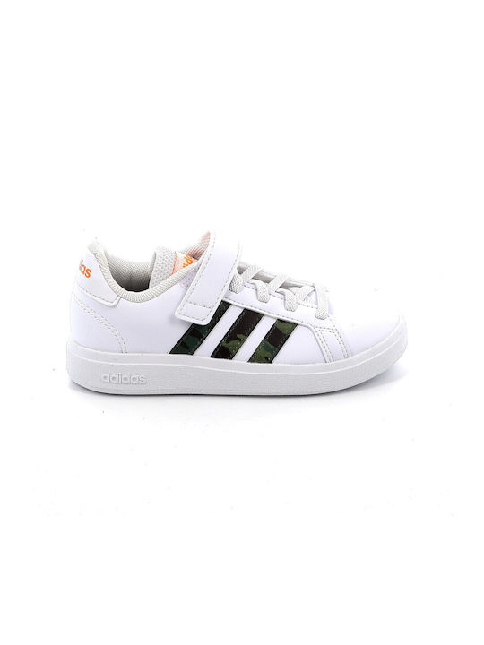 Grand Court GRAND COURT 2.0 Детски маратонки Low Cloud White / Screaming Orange