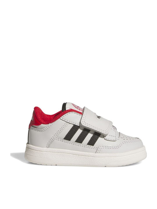 Rapid Court Kids Sneakers with Scratch Gray