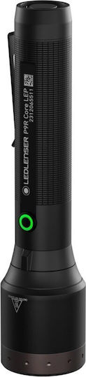 LedLenser Rechargeable Flashlight LED IP68 with Maximum Brightness 1000lm Black