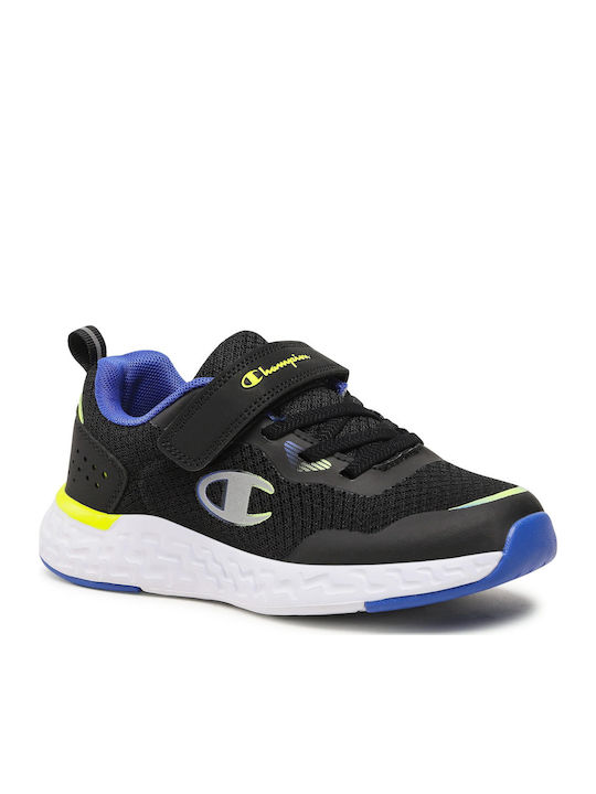 Kids Sneakers with Scratch Black