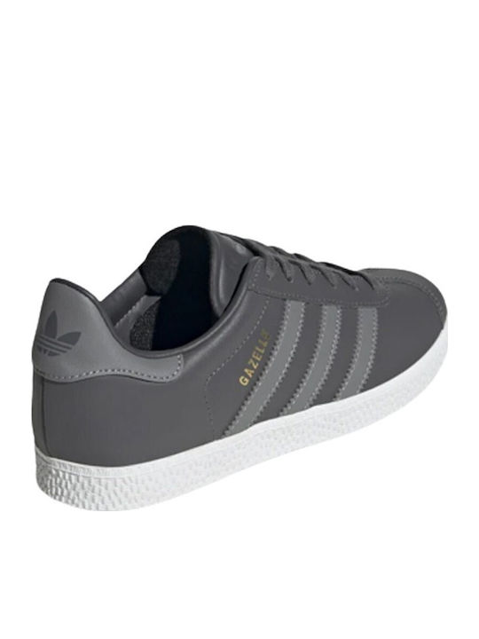 Gazelle Originals Kids Sneakers Grey Five Crystal White Grey Three